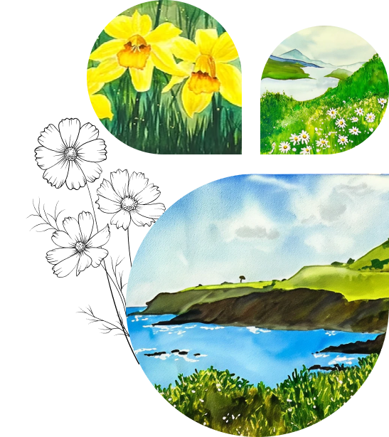 My watercolor art collection